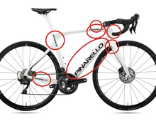 Pinarello Prince 2011 Pegatinas en vinilo adhesivo cuadro