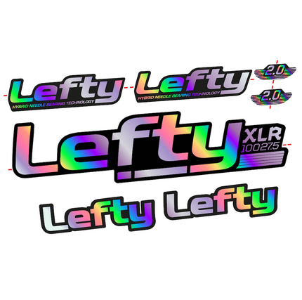 Pegatinas para Lefty xlr 2020 27,5 horquilla en vinilo adhesivo