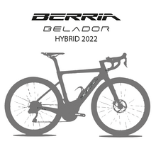 Berria Belador Hybrid 2022 Pegatinas en vinilo adhesivo Cuadro