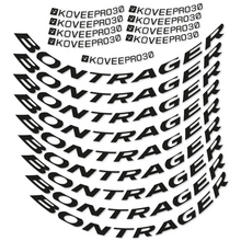 Bontrager Kovee Pro 30 Pegatinas en vinilo adhesivo llantas, NO COINCIDE CON LETRAS EXISTENTES