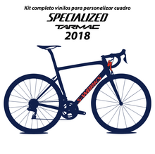 Pegatinas en vinilo adhesivo Compatibles con Cuadro Specialized Tarmac S-Works 2018