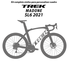 Trek Madone SL6 2021 Pegatinas en vinilo adhesivo Cuadro