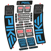 Rock Shox Pike 2023 Pegatinas en vinilo adhesivo Horquilla