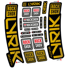 Rock Shox Lyrik Select Plus 2023 Pegatinas en vinilo adhesivo Horquilla