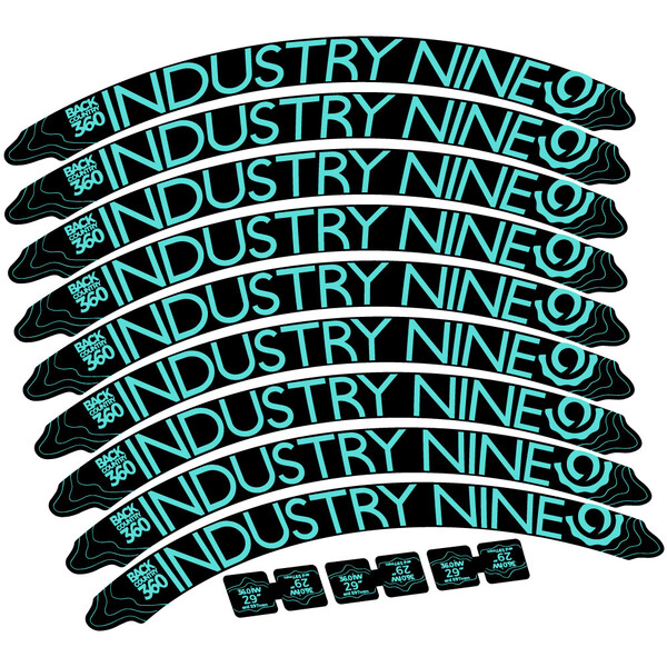 Industry Nine Back Country 360 Pegatinas en vinilo adhesivo Llanta