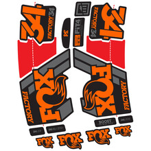 Fox 34 Factory 2019 Pegatinas en vinilo adhesivo Horquilla