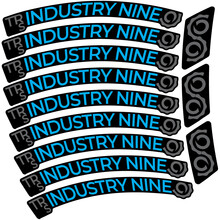 Industry Nine Trail S Carbon Pegatinas en vinilo adhesivo Horquilla
