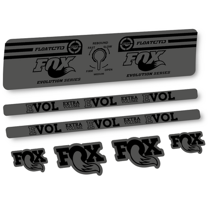 Pegatinas para Fox Float CTD Evolution series 2016 Amortiguador en vinilo adhesivo