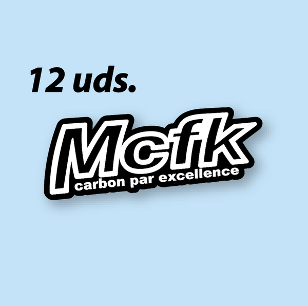 Mcfk Pegatinas en vinilo adhesivo Logo