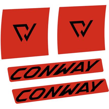 Pegatinas para Conway cuadro bici en vinilo adhesivo
