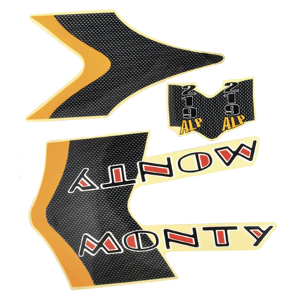Pegatinas para Monty 219 ALP 2016-2017 Cuadro Bici BMX en vinilo adhesivo stickers decals graphics calcas vinilos vinyl