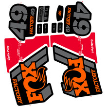 Fox 49 Factory 2019 Pegatinas en vinilo adhesivo Horquilla