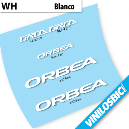 Pegatinas para Cuadro Orbea Orca Kit Personalizado 1 en vinilo adhesivo stickers graphics calcas adesivi autocollants