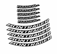 Bontrager Paradigm SL 2022 perfil 21 Pegatinas en vinilo adhesivo Llantas Carretera