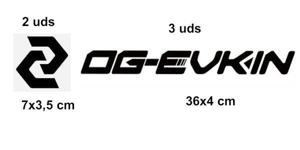 OG-Evkin Pegatinas en vinilo adhesivo Cuadro