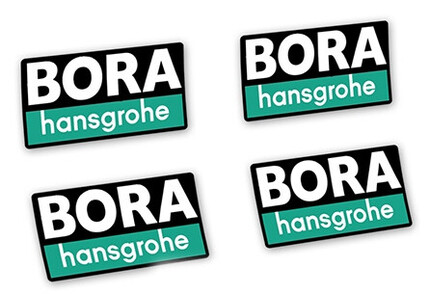 Pegatinas para Logo Team Bora Hansgrohe en vinilo adhesivo stickers graphics calcas adesivi autocollants