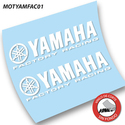 Pegatinas para Moto Yamaha Factory Racing en vinilo adhesivo stickers graphics calcas adesivi autocollants