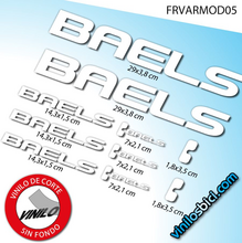 Baels Pegatinas en vinilo adhesivo Cuadro