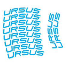 Ursus perfil 37 mm Pegatinas en vinilo adhesivo Llanta Carretera