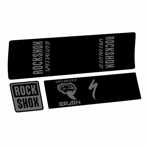 Rock Shox Specialized Micro Brain 2018 Pegatinas en vinilo adhesivo Amortiguador