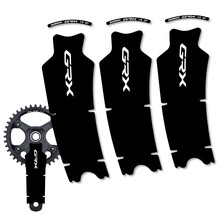 Shimano GRX 11S 42T Pegatinas en vinilo adhesivo Bielas