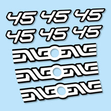 Enve Foundation 45 mm Pegatinas en vinilo adhesivo Llanta Carretera