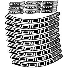 Stans Podium SRD Pegatinas en vinilo adhesivo Llanta MTB