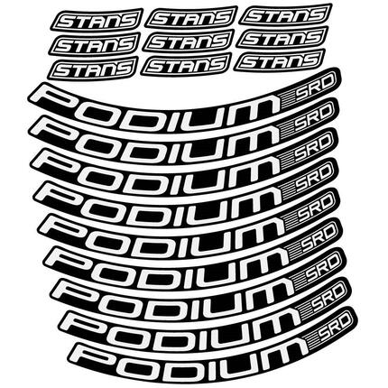Pegatinas para Llanta MTB Stans Podium SRD en vinilo adhesivo stickers graphics calcas adesivi autocollants
