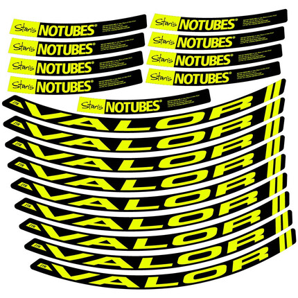 Pegatinas para Llanta MTB Stans ZTR Valor en vinilo adhesivo stickers graphics calcas adesivi autocollants