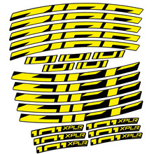 ZIPP 101 XPLR perfil 18mm Pegatinas en vinilo adhesivo Llanta Carretera
