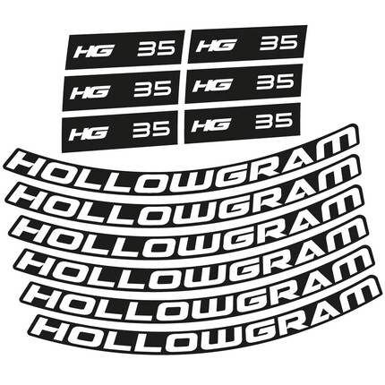 Pegatinas para Llanta Carretera Hollowgram 35 en vinilo adhesivo stickers graphics calcas adesivi autocollants