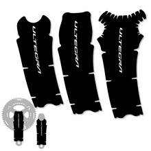 Shimano FC-R8000-8100 Pegatinas en vinilo adhesivo Bielas