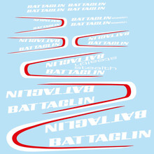 Battaglin 3Cime Stealth 2010 Pegatinas en vinilo adhesivo Cuadro