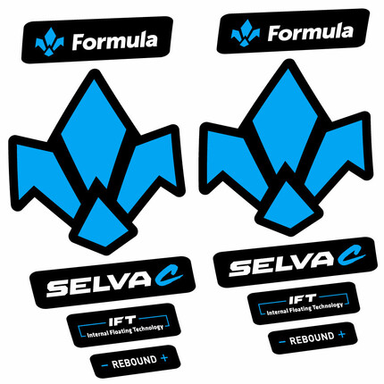 Pegatinas para Horquilla Formula Selva C 2019 en vinilo adhesivo stickers graphics calcas adesivi autocollants