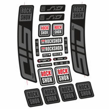 Rock Shox Sid SL 2021 Pegatinas en vinilo adhesivo Horquilla