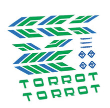 Torrot Pegatinas en vinilo adhesivo Bici Clásica
