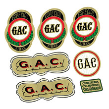 G.A.C. Especial Eibar Varillas 1945 Pegatinas en vinilo adhesivo Bici Clásica