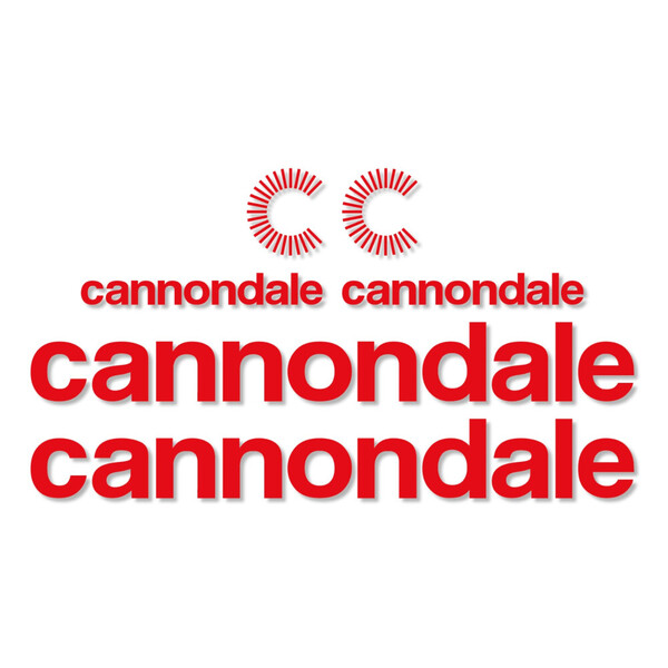 Cannondale Pegatinas en vinilo adhesivo Cuadro