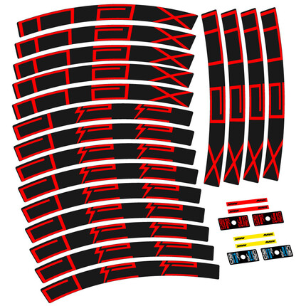 Pegatinas para Llanta MTB Mavic E-Deemax en vinilo adhesivo stickers graphics calcas adesivi autocollants