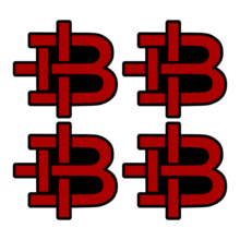 Black Inc Pegatinas en vinilo adhesivo Logo