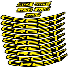 Stans Notubes Crest S2 Pegatinas en vinilo adhesivo Llanta MTB
