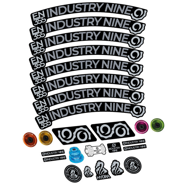 Industry Nine Enduro 355 Pegatinas en vinilo adhesivo Llanta MTB