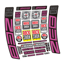 Rock Shox ZEB R 2020-2024 Pegatinas en vinilo adhesivo Horquilla