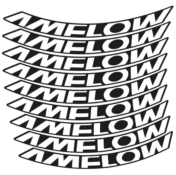 Amflow 2024 Pegatinas en vinilo adhesivo Llanta MTB