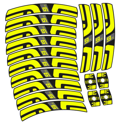 Pegatinas para Llanta MTB Enve M6 M630 2018-2020 en vinilo adhesivo stickers graphics calcas adesivi autocollants