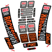 Rock Shox Pike 2018 Pegatinas en vinilo adhesivo Horquilla