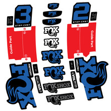 Fox 32 Step-Cast Factory 2 2025 Pegatinas en vinilo adhesivo Horquilla