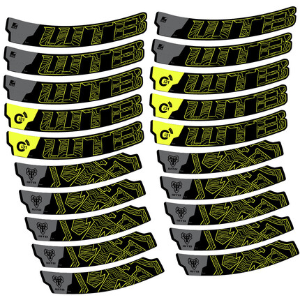 Pegatinas para Llanta MTB WTB Ci31 Carbon en vinilo adhesivo stickers graphics calcas adesivi autocollants