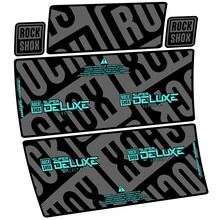 Rock Shox Super Deluxe Select Plus Pegatinas en vinilo adhesivo Amortiguador