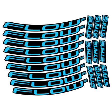 Pegatinas para Llanta MTB Stans Flow S2 en vinilo adhesivo stickers graphics calcas adesivi autocollants